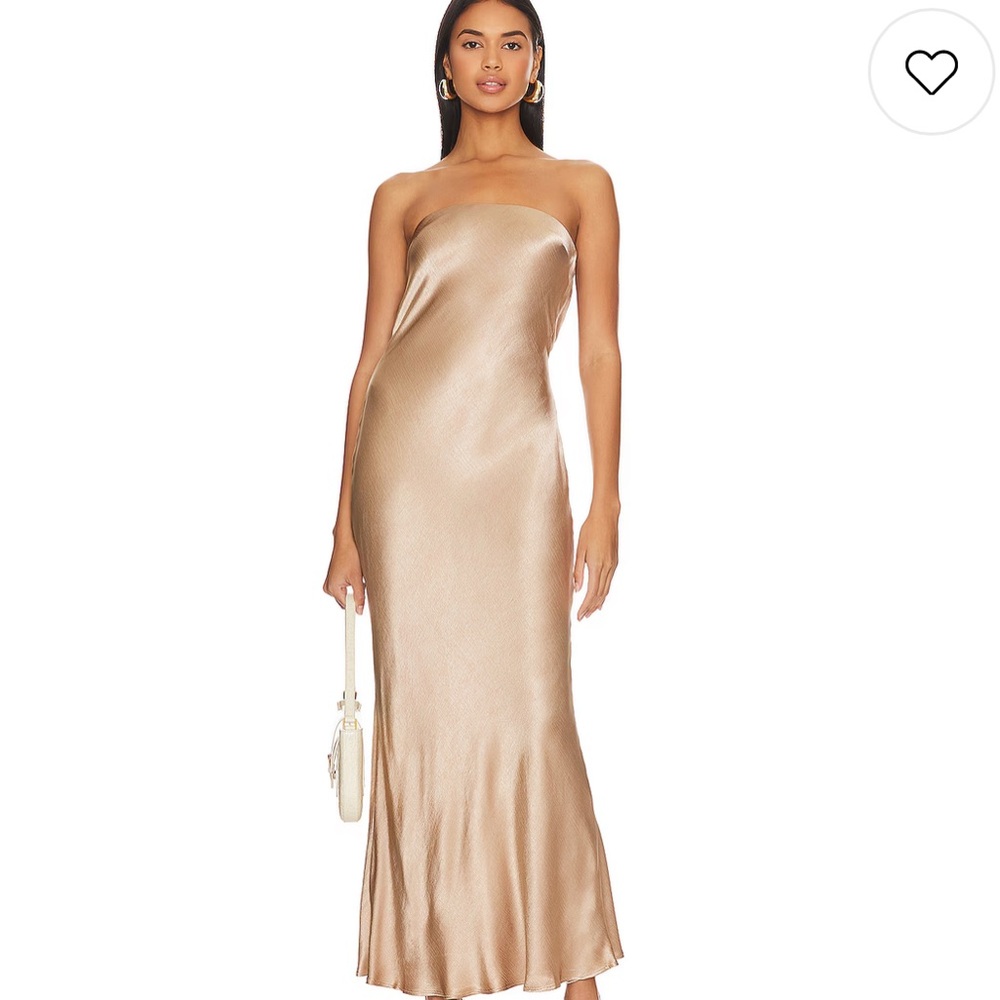Bec+ Bridge MOON DANCE STRAPLESS DRESS